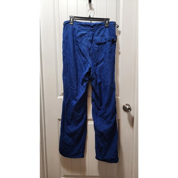 Gap Womens XS 27-28 Blue Snow Pants Windbreake Lined Adjustable Waist Pockets - Picture 7 of 9